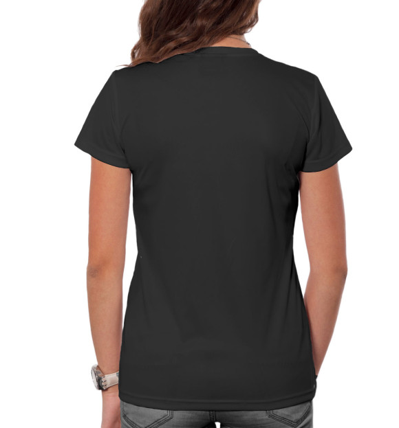 Женская футболка с изображением Знание разорвет цепи рабства цвета Белый