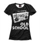 Женская футболка Old School