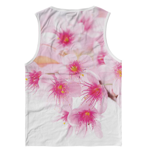 

Майки Print Bar, Белый, Вишнёвый цвет