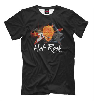 Мужская футболка Fire rock