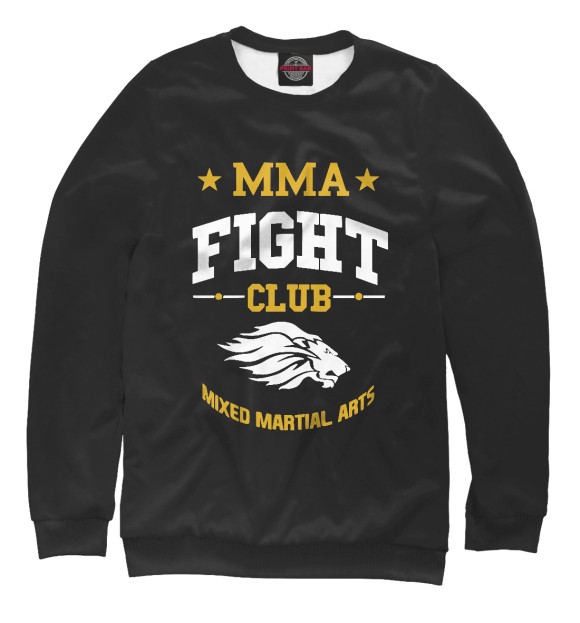Свитшот для мальчиков с изображением MMA Fight Club цвета Белый