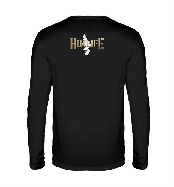 Мужской лонгслив с изображением Hollywood Undead Five цвета Белый