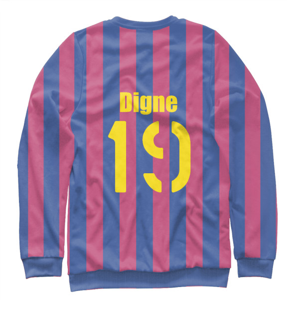 Свитшот для мальчиков с изображением FC Barcelona Digne 19 цвета Белый