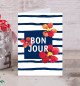 Открытка Bonjour