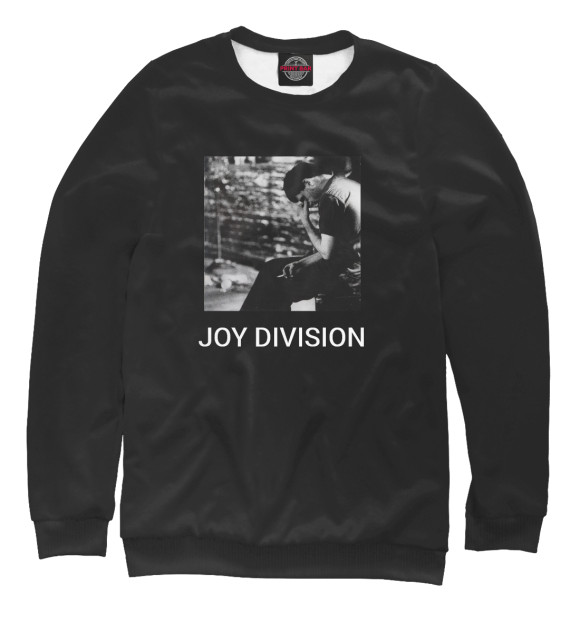 Свитшот для мальчиков с изображением JOY dIVISION цвета Белый