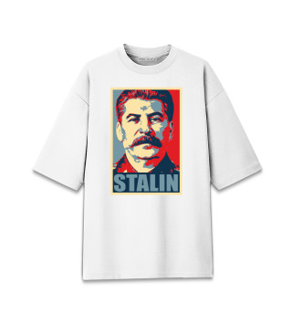 Женская футболка оверсайз Stalin