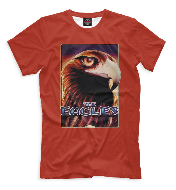 Мужская футболка с изображением Eagles цвета Светло-коричневый