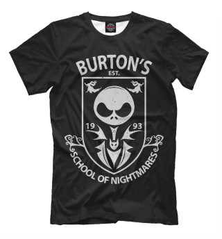 Мужская футболка Школа Бёртона