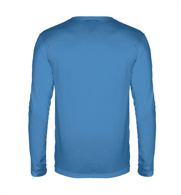 Мужской лонгслив с изображением Docker family цвета Белый