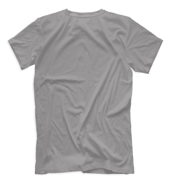 Мужская футболка с изображением Самурай цвета Белый