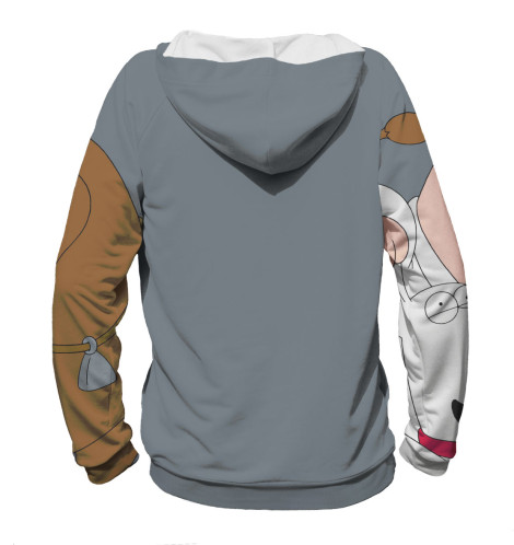 

Худи Print Bar, Белый, Питер, Брайан и бык