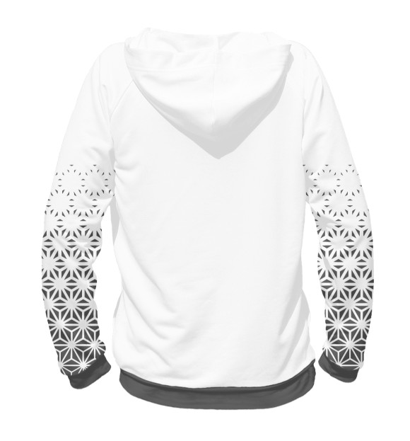 Мужское худи с изображением Теннис цвета Белый