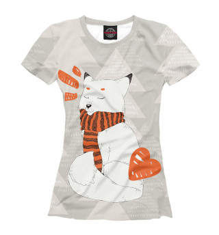 Женская футболка Cute Fox