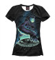 Женская футболка Космический Диджей