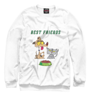 Женский свитшот Best friends