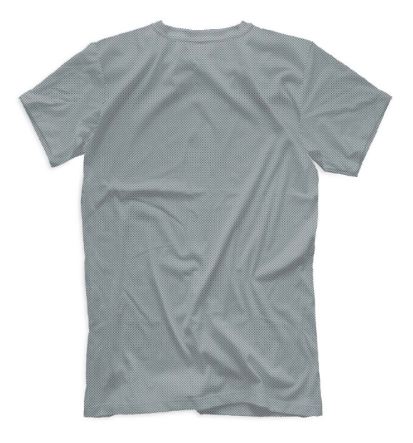 Мужская футболка с изображением Рёбра цвета Белый