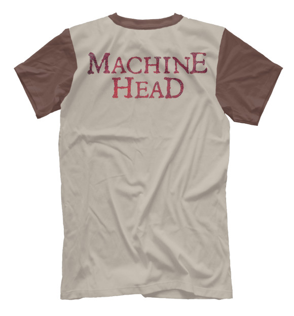 Футболка для мальчиков с изображением Machine head цвета Белый