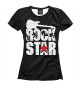 Женская футболка RockStar