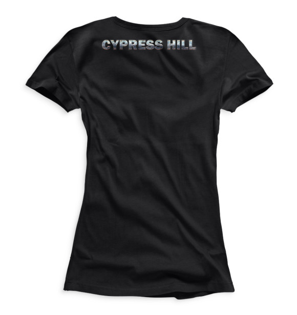 Женская футболка с изображением Cypress Hill цвета Белый