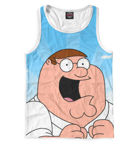 

Майки борцовки Print Bar, Белый, Питер