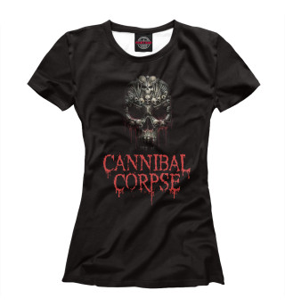 Женская футболка Cannibal Corpse