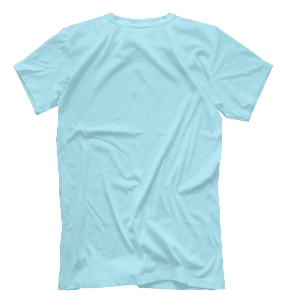 Мужская футболка с изображением Осьминог и раковина цвета Белый