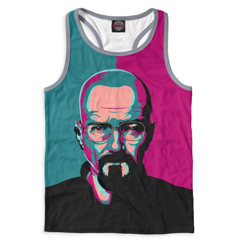 

Майки борцовки Print Bar, Белый, Хайзенберг