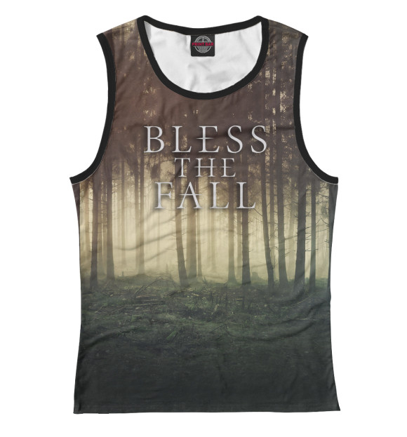 Майка для девочки с изображением Blessthefall цвета Белый