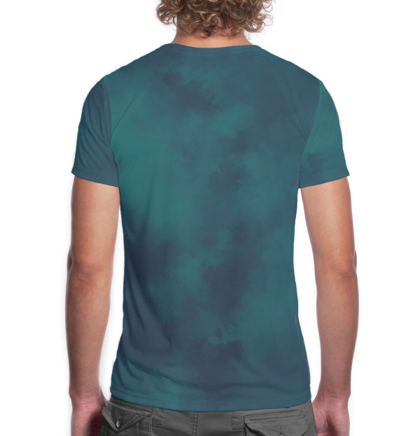 Мужская футболка с изображением Вагнер Лав цвета Белый