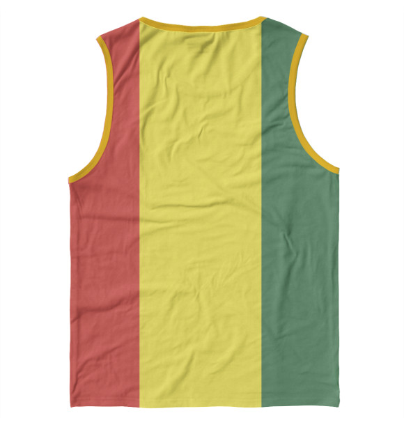 Мужская майка с изображением Сборная Сенегала цвета Белый