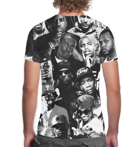 Мужская футболка с изображением This is Hip-Hop цвета Белый