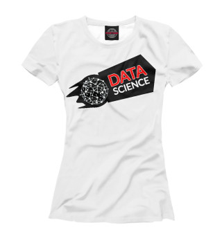 Женская футболка Data Science