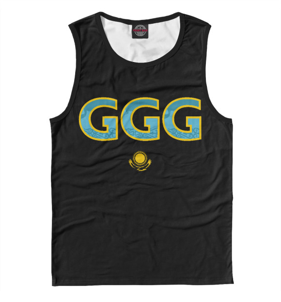 Майка для мальчика с изображением GGG - Golovkin цвета Белый