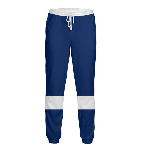 Мужские спортивные штаны с изображением Тампа-Бэй Лайтнинг (форма) цвета Белый