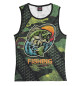 Майка для девочки Fishing