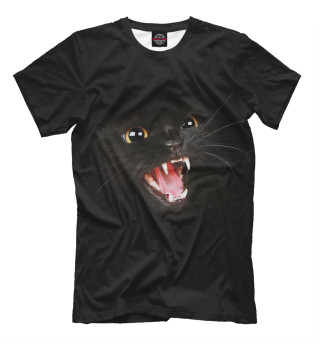 Мужская футболка Black Cat