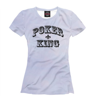Женская футболка Poker King