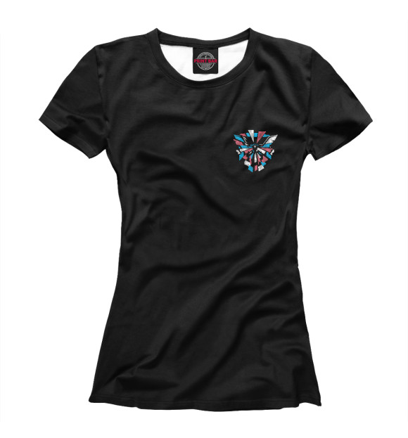 Женская футболка с изображением Разрушительное ранчо Ver 1 цвета Белый