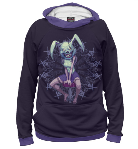 

Худи Print Bar, Белый, Scary rabbit
