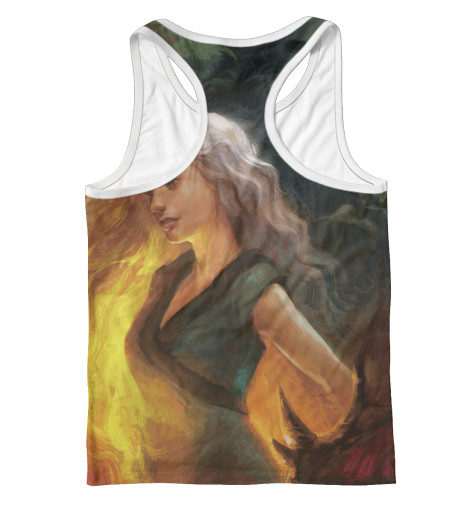 

Майки борцовки Print Bar, Белый, Дени и Джон