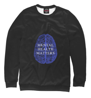 Женский свитшот Mental health matters