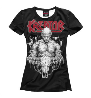 Женская футболка Kreator - thrash metal band