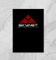 Плакат skynet logo dark
