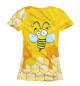 Женская футболка Пчелка