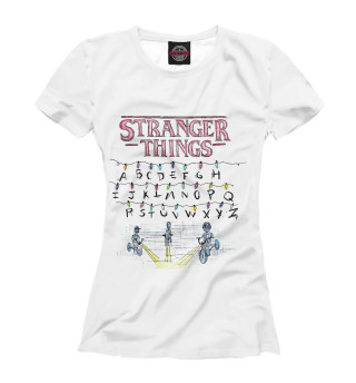 Женская футболка Stranger Things