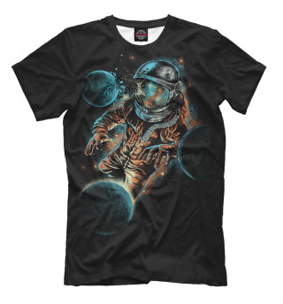 Мужская футболка Космическое воздействие
