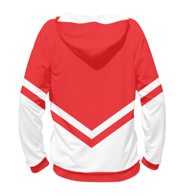 Женское худи с изображением Detroit Red Wings цвета Белый