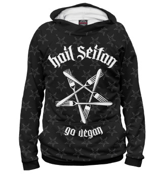 Женское худи Hail Seitan
