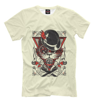Мужская футболка Кот пират