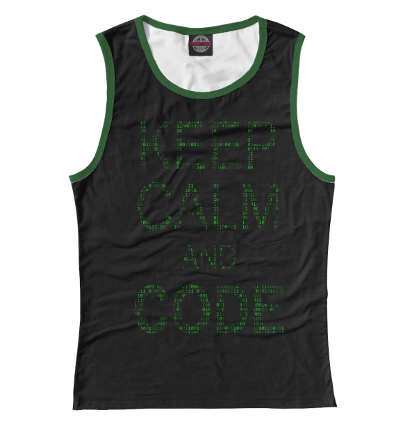 Майка для девочки с изображением Keep calm and code цвета Белый